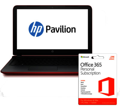 HP Pavilion 15-ab270sa 15.6  Laptop with Free Office 365 Personal